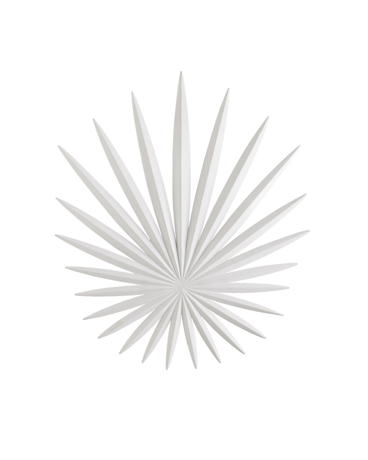 Bismarkia White Wall Sconce